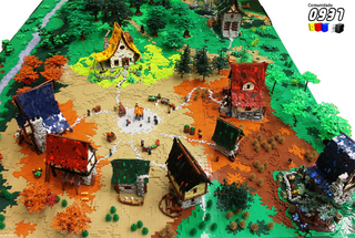 Illustration for article titled LEGO Enchanted Forest Is Like Something Out Of A Ghibli Anime